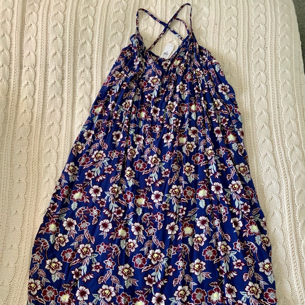NWT Gap Floral Maxi Dress